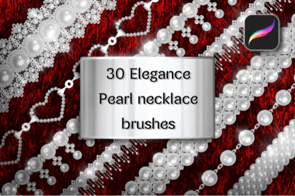 30 Elegance Pearl Necklace Brushes for Procreate: A Practical Review for Digital Artists