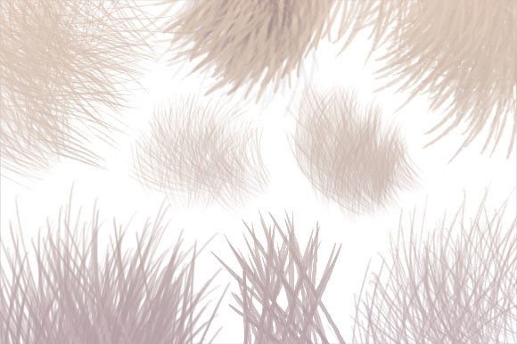 8 Fur Photoshop Brushes for Digital Art