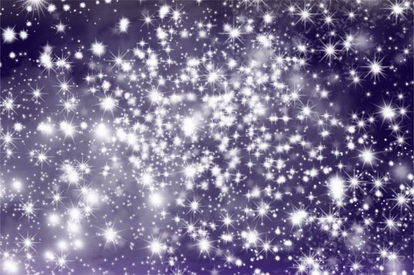 8 Starry Night Star Photoshop Brushes
