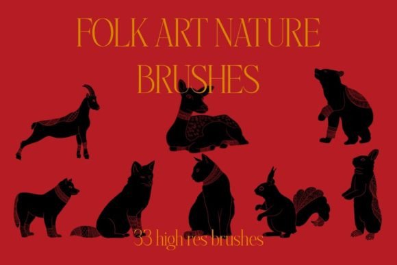 Elevating Digital Craftsmanship with Folk Art Nature Brushes Procreate