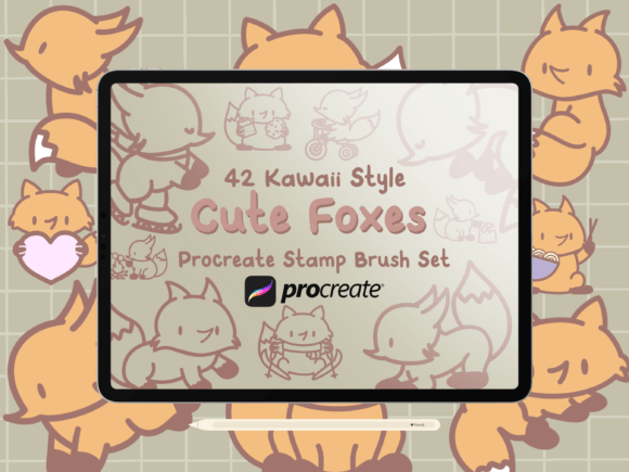 Evaluating the Practical Value of Cute Foxes Procreate Stamp Brushes for Digital Creators