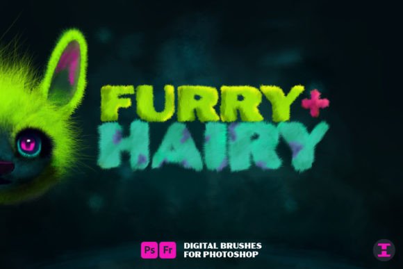Master Realistic Fur with Furry Hairy Photoshop Brushes