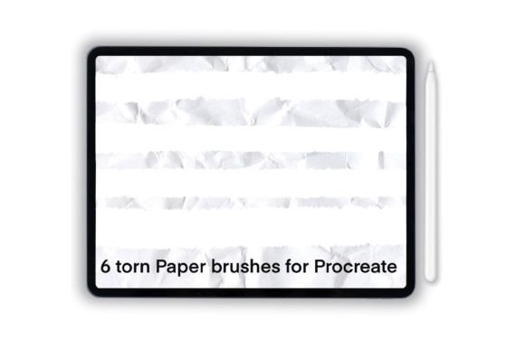 Master the Art of Procreate Torn Paper Brushes