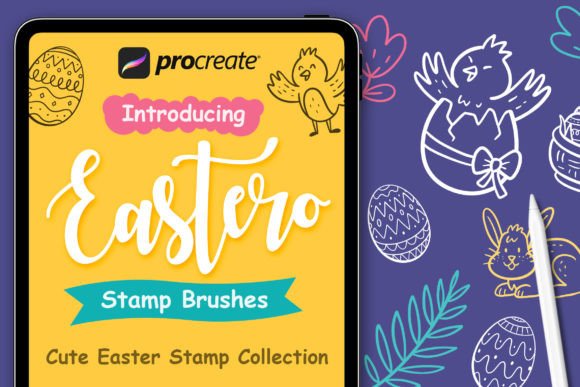 Mastering Digital Holiday Design with Easter Stamp Procreate Brushes