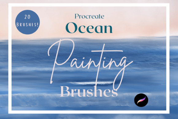 Mastering Digital Seascapes with Procreate Ocean Painter Brushes X 20
