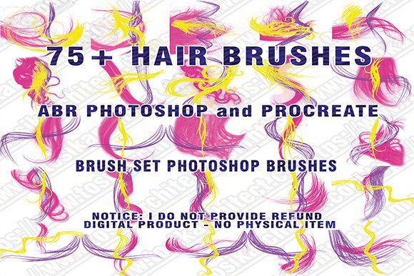 Mastering Digital Strands: A Practical Review of 75 Hair Brushes for Photoshop and Procreate