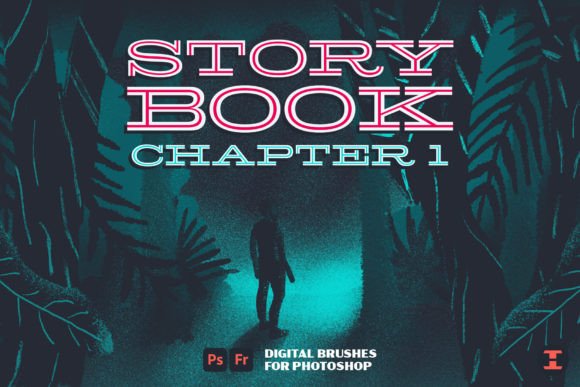 Storybook Ch. 1 Photoshop Brushes: Capturing the Magic of Hand-Drawn Illustrations