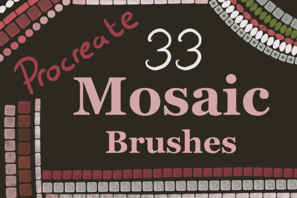Strategic Visual Design with Mosaic Procreate Brushes