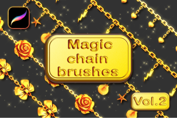 Streamlining Jewelry Illustration: A Deep Dive into Magic Chain Brushes Vol. 2 for Procreate