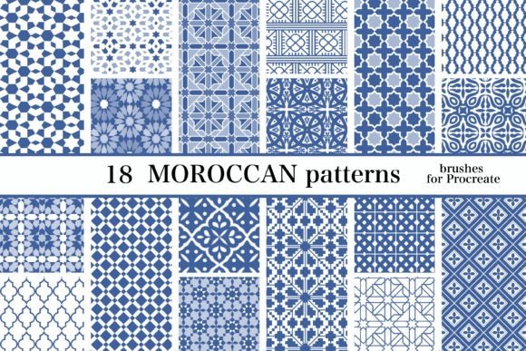 Transform Your Digital Art with Moroccan Brushes for Procreate